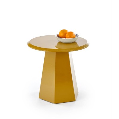 Стол журнальный HALMAR LOCA горчичный